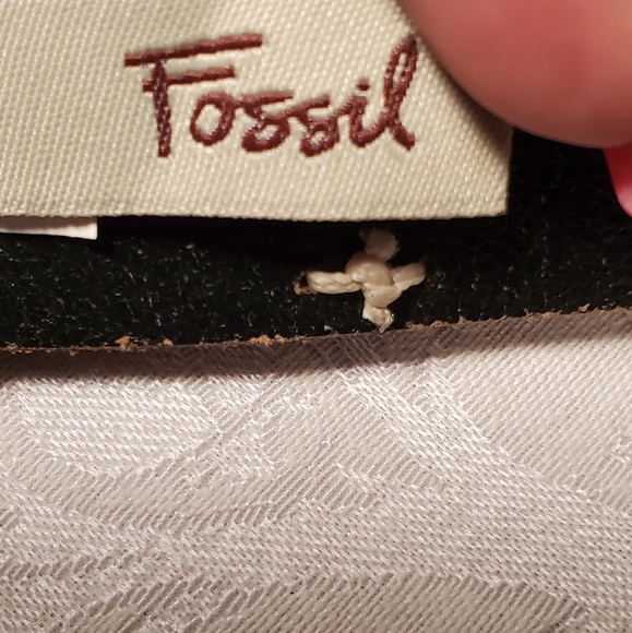 Vintage Fossil Brown leather Belt - Picture 7 of 7